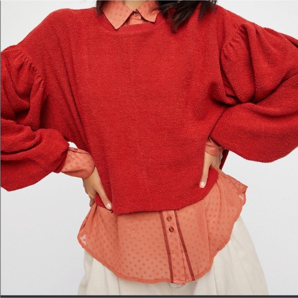 Free People Sleeves Like These Pullover